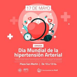 Acciones de promoción de la salud, en el Día de la Hipertensión Arterial